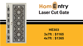 Laser cutting is a precise and intricate method of cutting metal sheets to create patterns and designs.